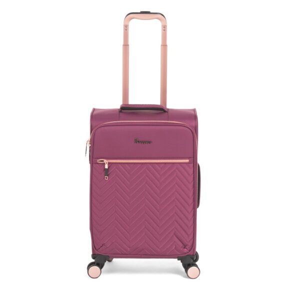 IT LUGGAGE Purple 22in Bewitching Softside Carry-on Spinner - Picture 1 of 2